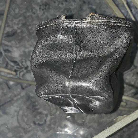Black Leather Men's Bag - Picture 4 of 7